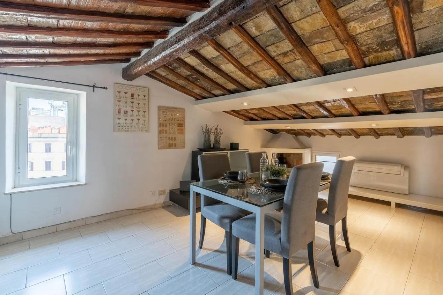 Apartment 15 Min From Piazza Venezia Skyline Sanctuary In Trastevere Rom