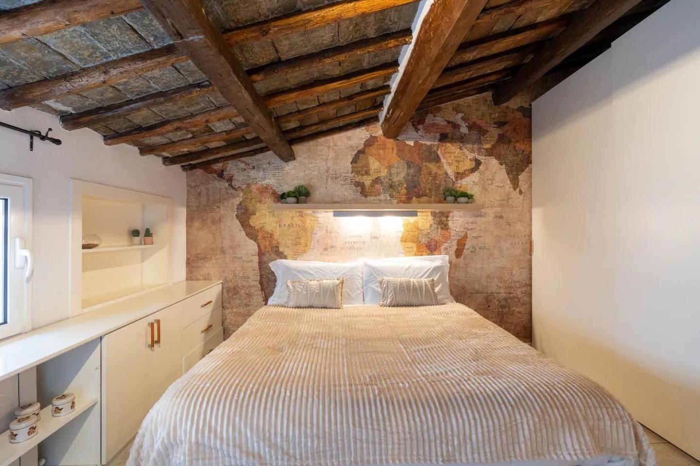 15 Min From Piazza Venezia Skyline Sanctuary In Trastevere * Rom