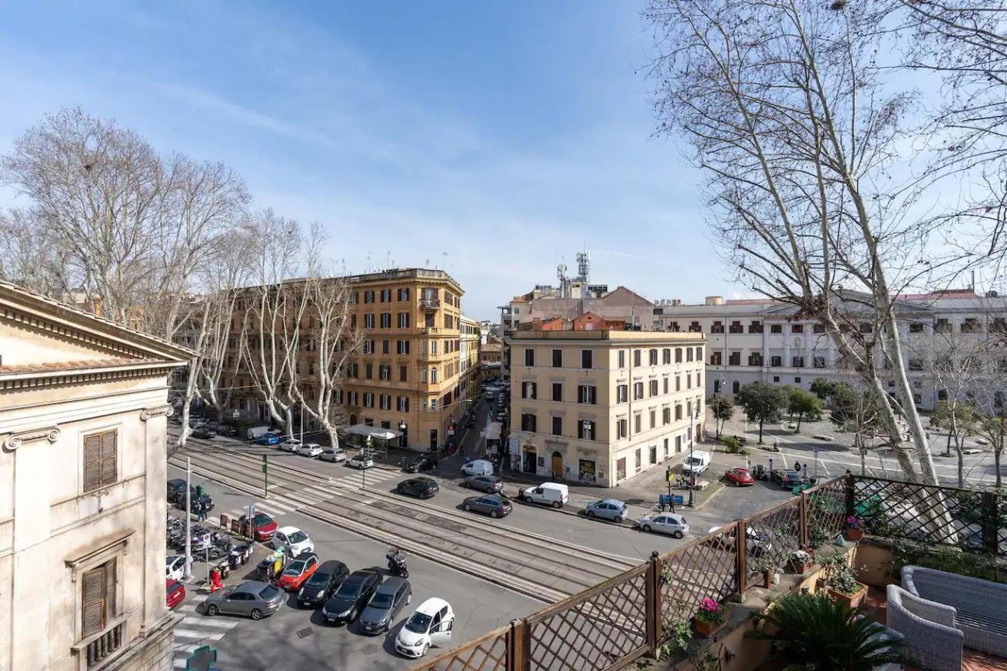 Appartamento 15 Min From Piazza Venezia Skyline Sanctuary In Trastevere Roma