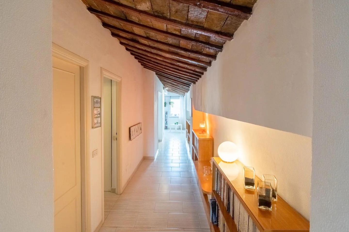 15 Min From Piazza Venezia Skyline Sanctuary In Trastevere Roma