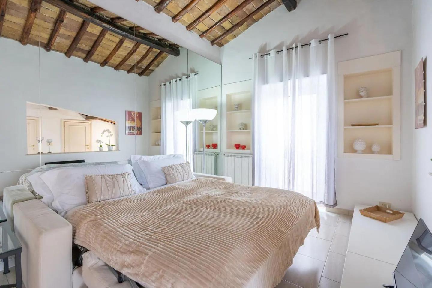 Appartamento 15 Min From Piazza Venezia Skyline Sanctuary In Trastevere *