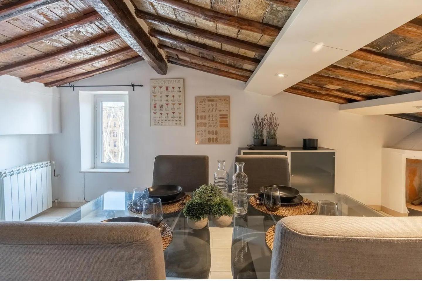 Appartamento 15 Min From Piazza Venezia Skyline Sanctuary In Trastevere